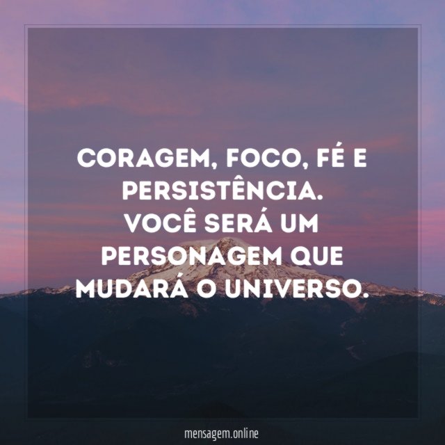 A HISTÓRIA NÃO ACABOU ESTÁ SÓ COMEÇANDO COM