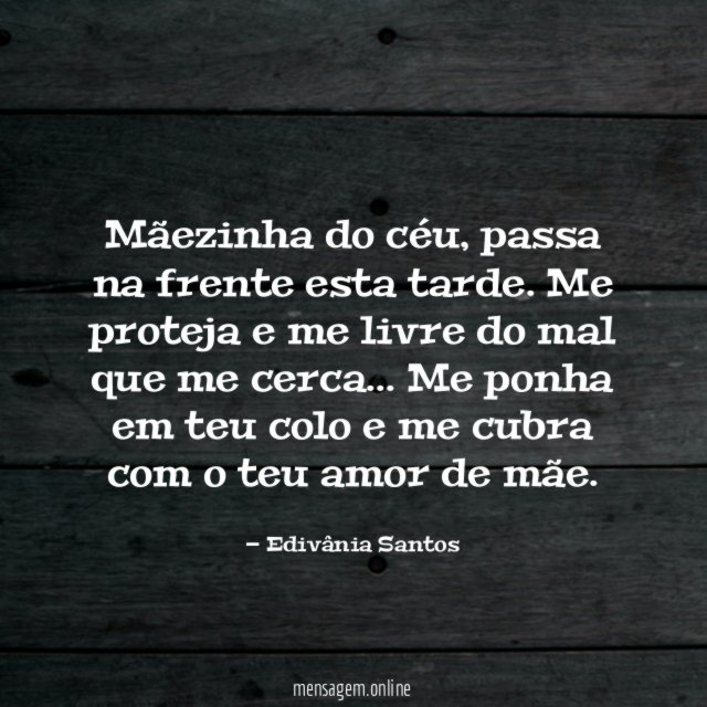 Mãezinha do céu