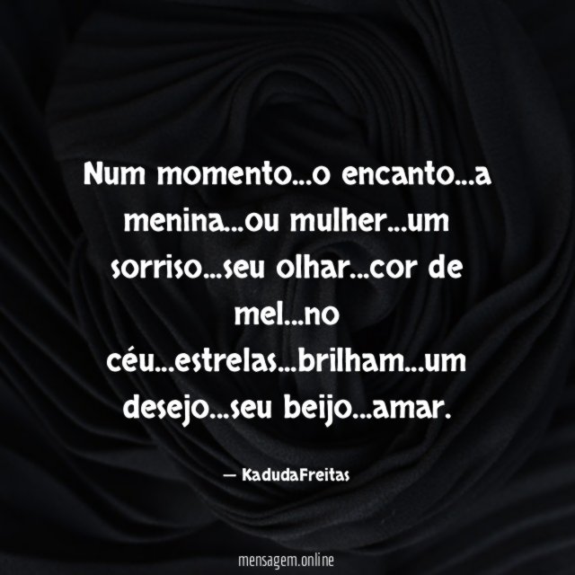 Num momento