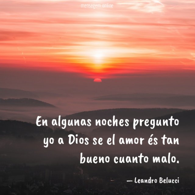 en algunas noches pregunto yo a Dios se