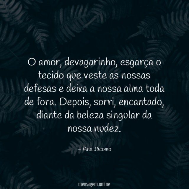 O amor