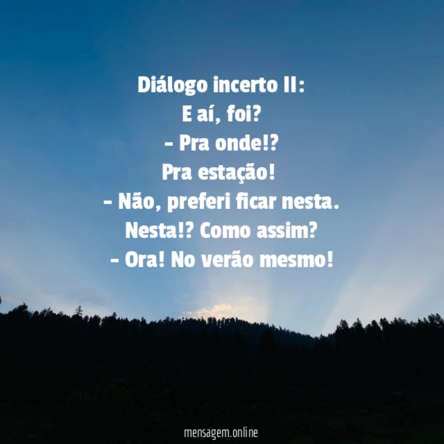 Diálogo incerto II: