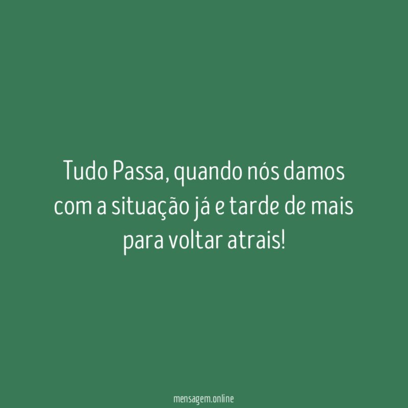 Tudo Passa