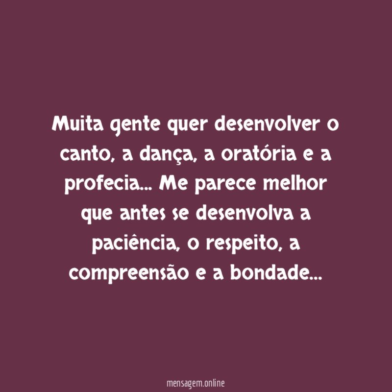 Muita gente quer desenvolver o canto