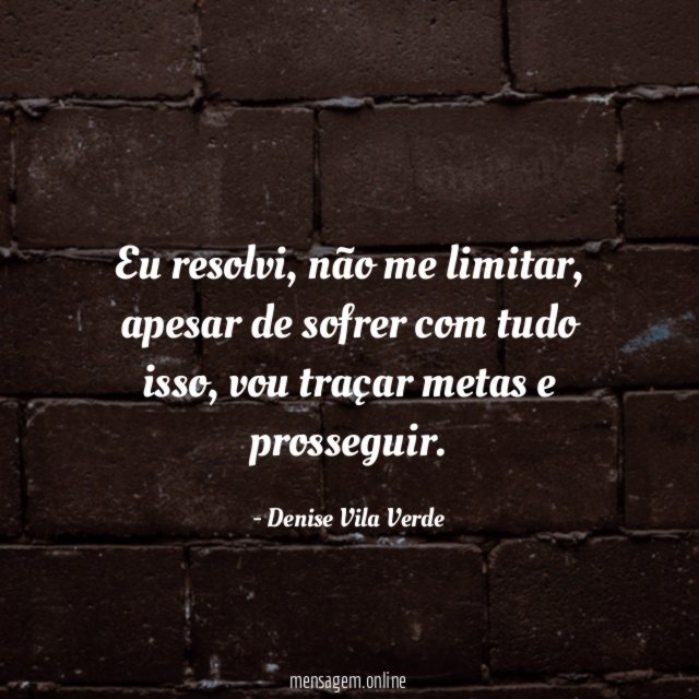 Eu resolvi