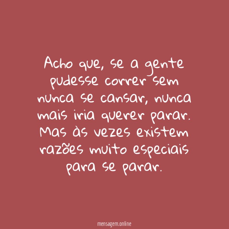Acho que