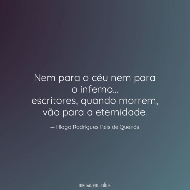 Nem para o céu nem para o inferno