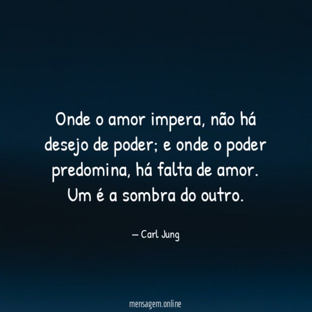 Onde o amor impera