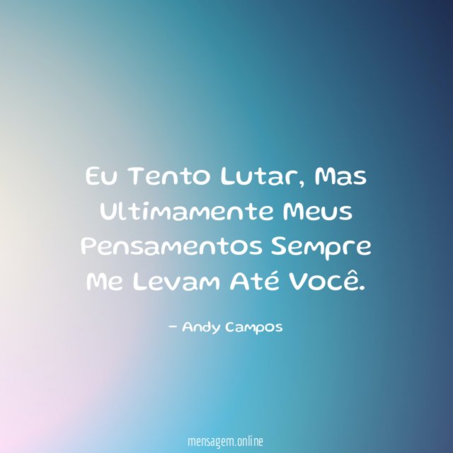 Eu Tento Lutar