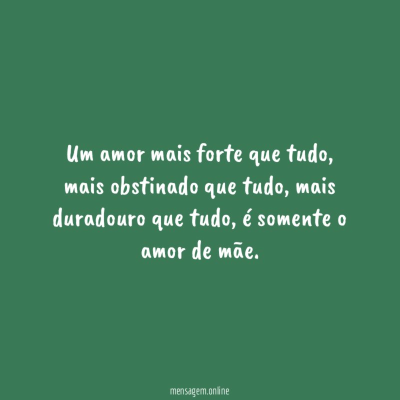 Um amor mais forte que tudo