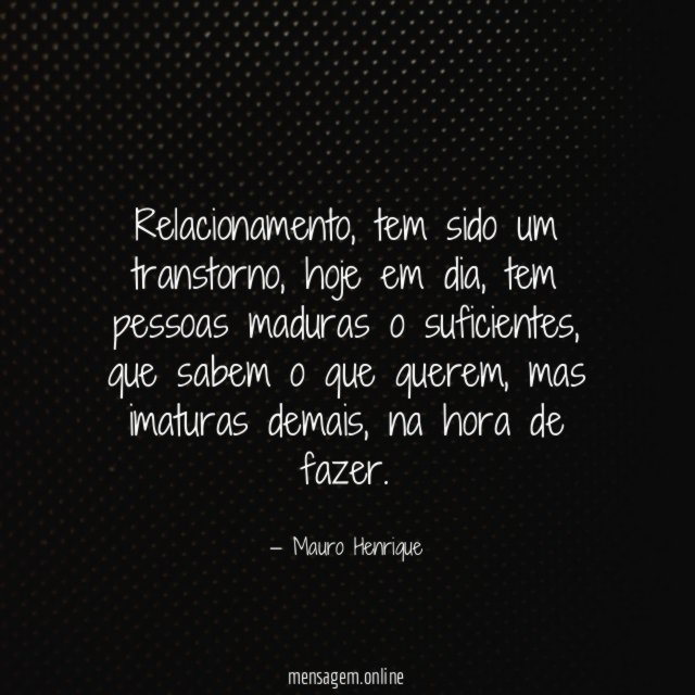 Relacionamento