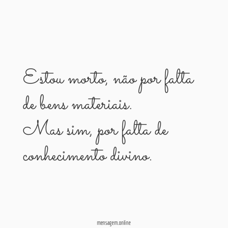 Estou morto