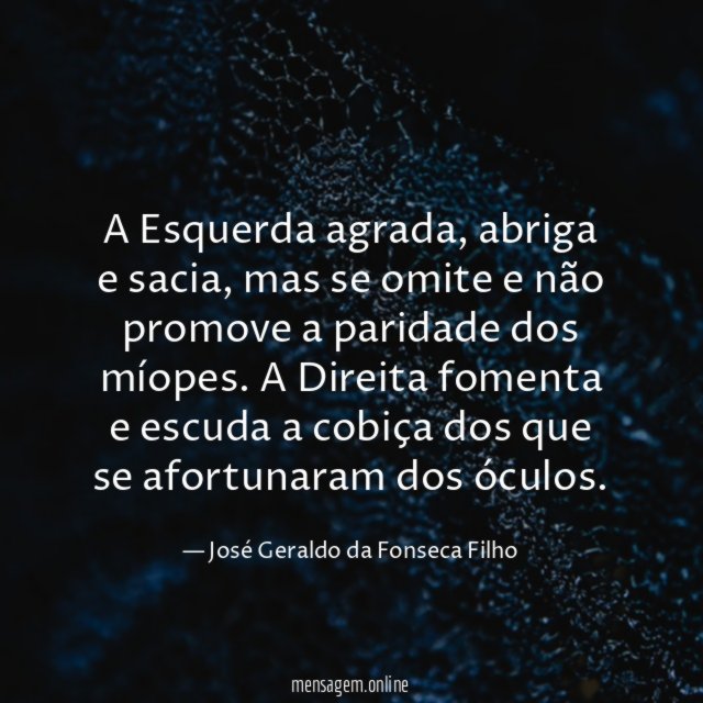 A Esquerda agrada