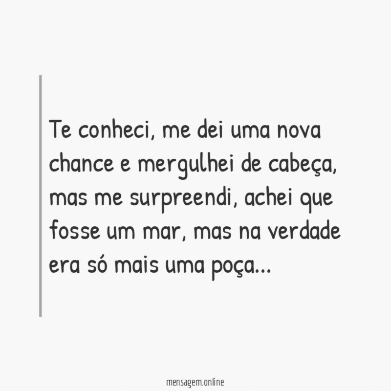 Te conheci