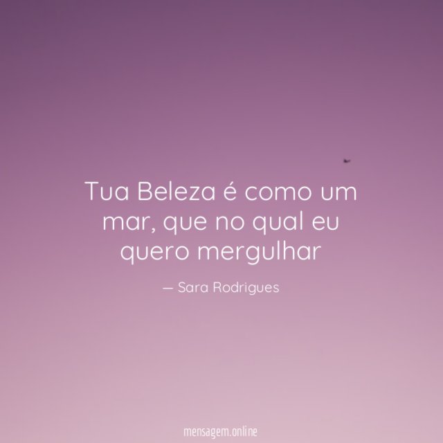 Tua Beleza é como um mar