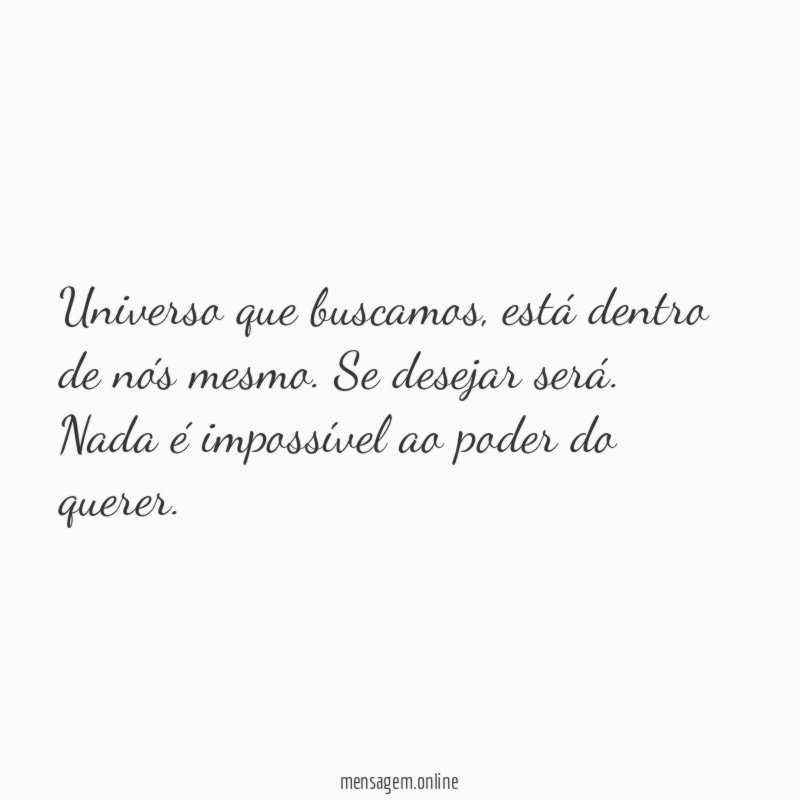 Universo que buscamos