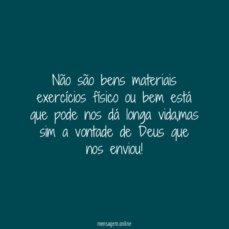 Não são bens materiais exercícios físico ou bem