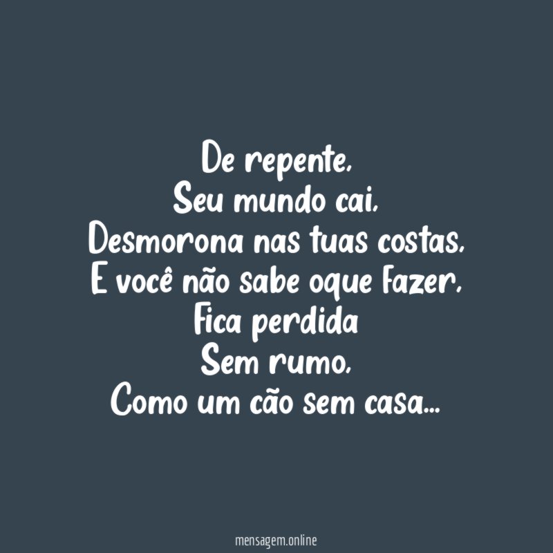 De repente