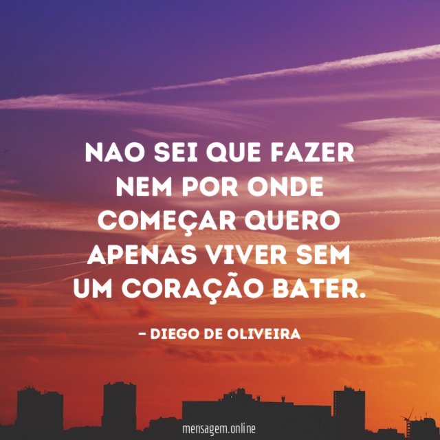 Nao sei que fazer nem por onde começar