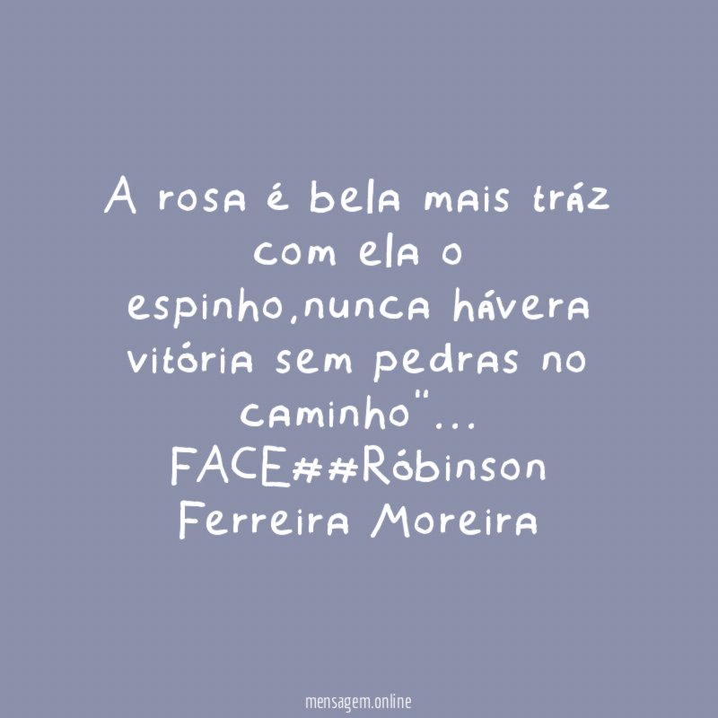 A rosa é bela mais tráz com ela o espinho