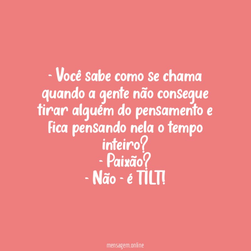 Você sabe como se chama quando a