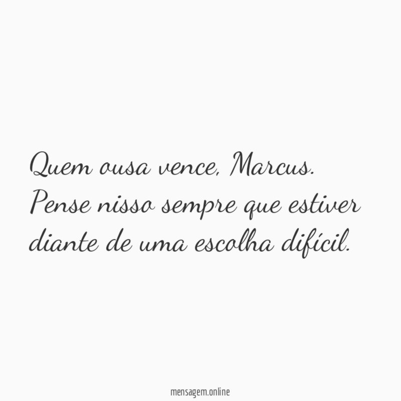 Quem ousa vence