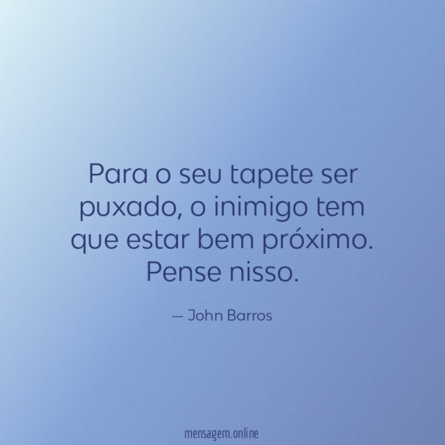 Para o seu tapete ser puxado