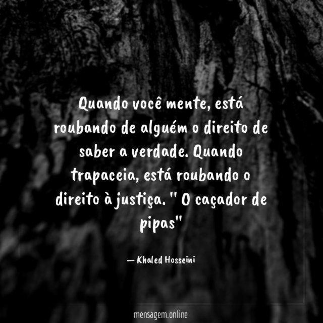 Quando você mente