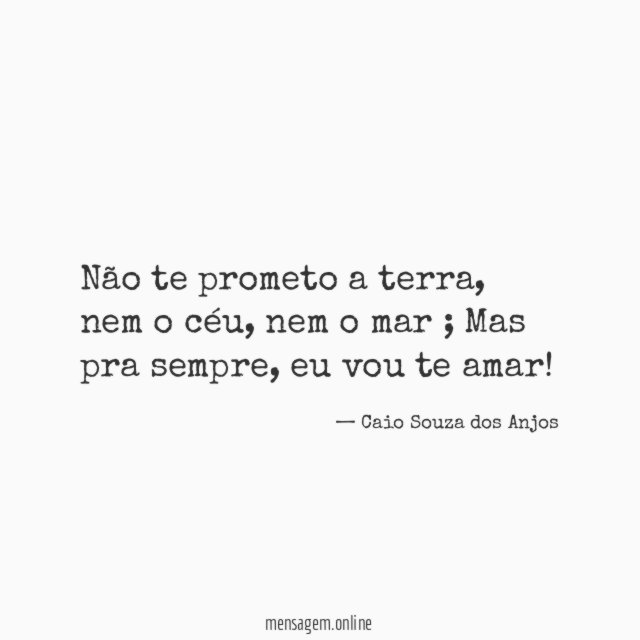 Não te prometo a terra