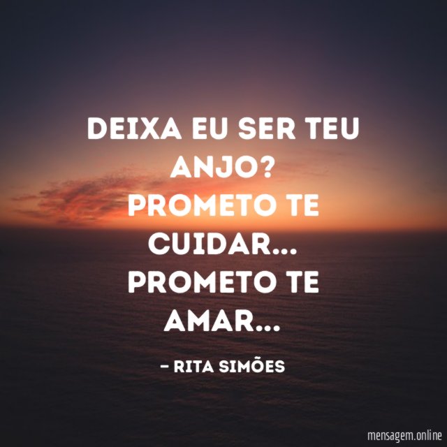 Deixa eu ser teu anjo