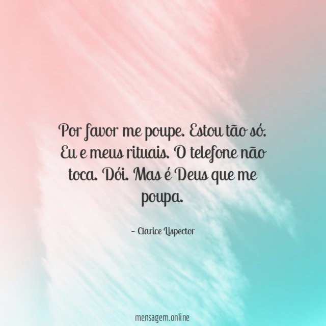 Por favor me poupe