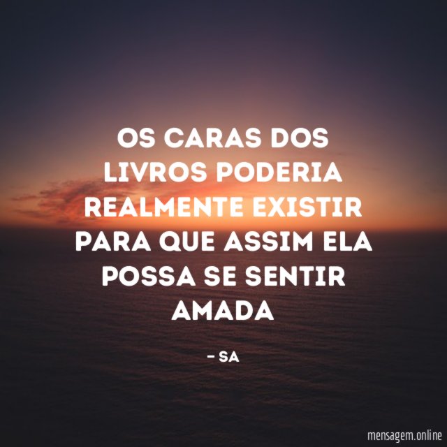 os caras dos livros poderia realmente existir para