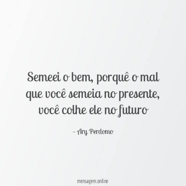 Semeei o bem