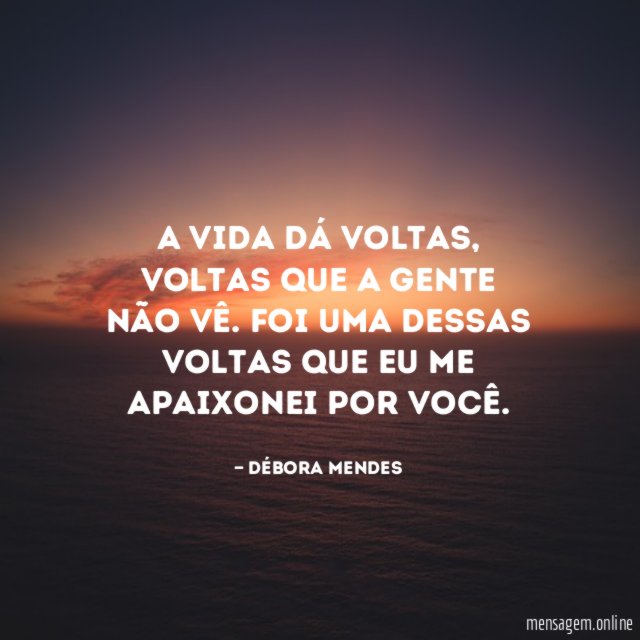A vida dá voltas