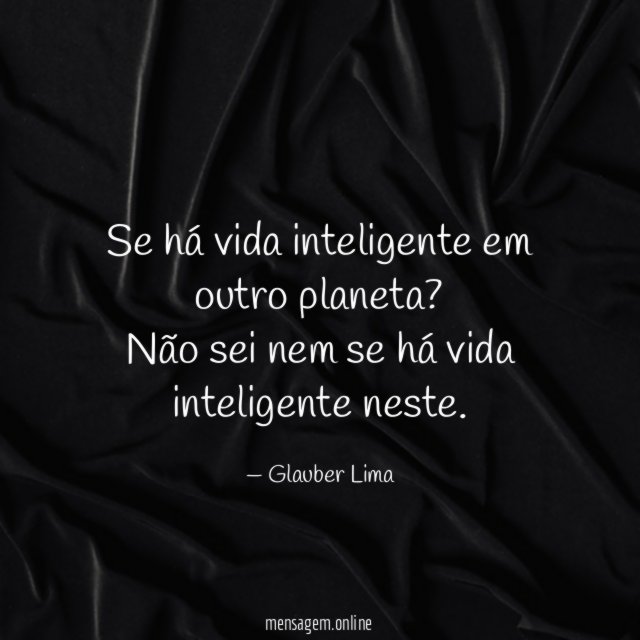 Se há vida inteligente em outro planeta