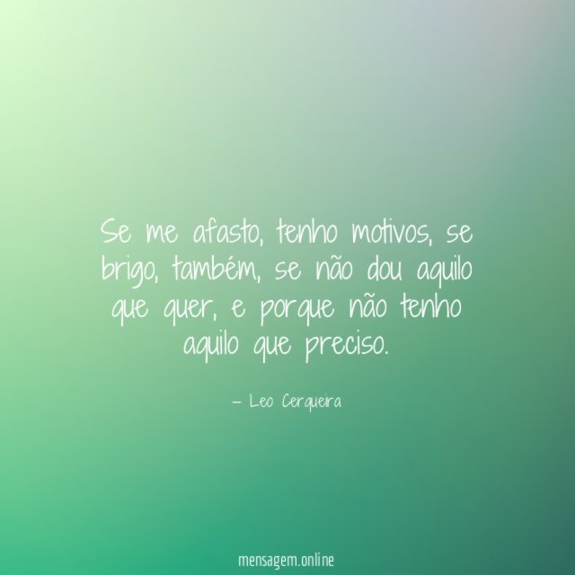 Se me afasto