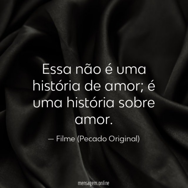 Essa não é uma história de amor