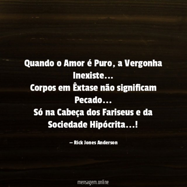 Quando o Amor é Puro