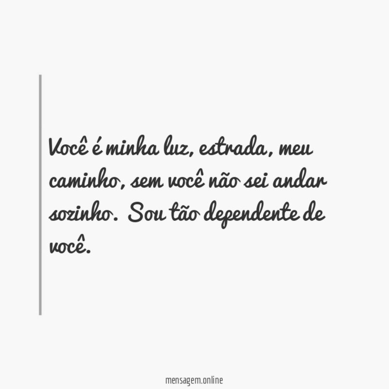 Você é minha luz