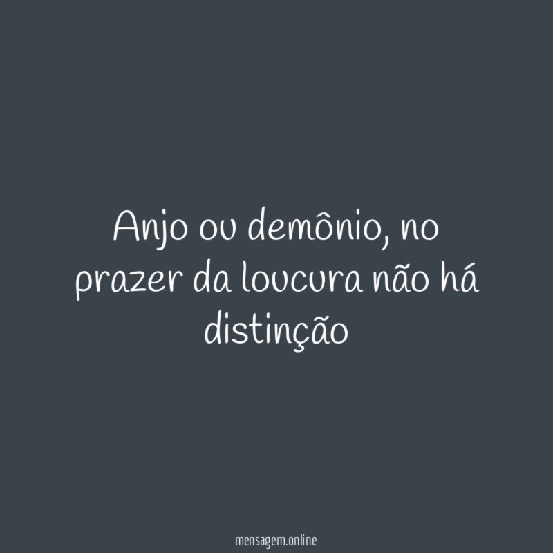 Anjo ou demônio