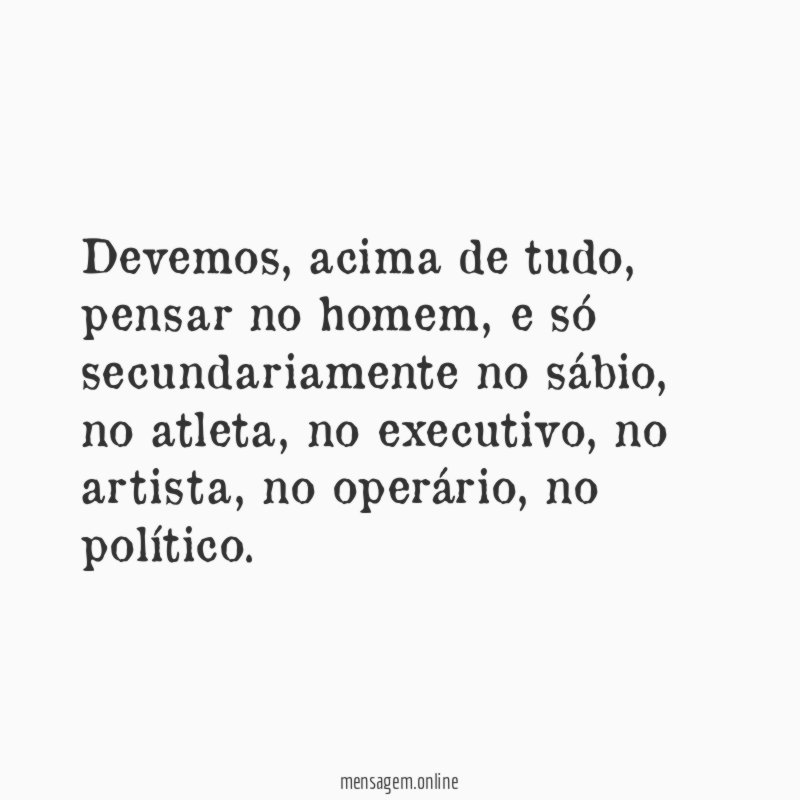 Devemos