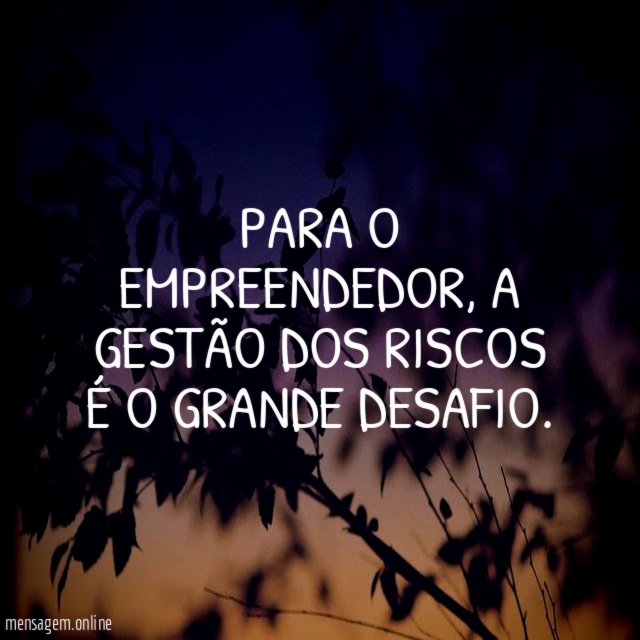 Para o empreendedor