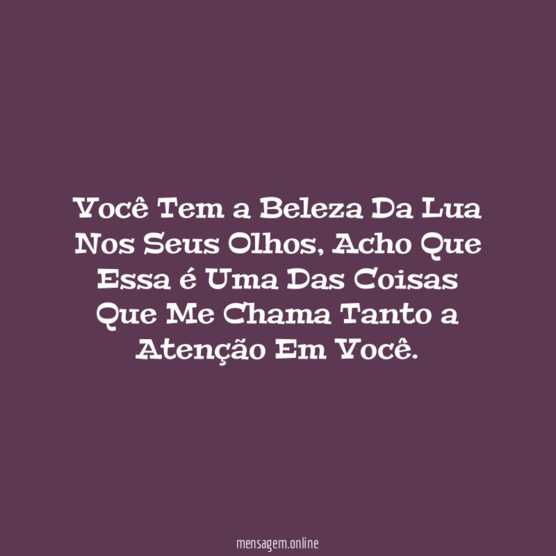 Você Tem a Beleza Da Lua Nos Seus Olhos