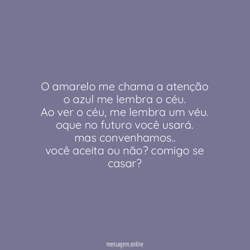 O amarelo me chama a atenção o azul me