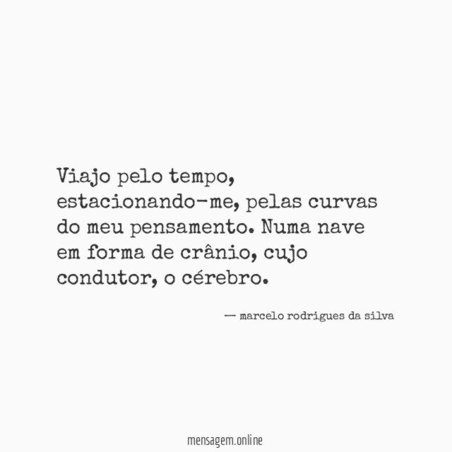 Viajo pelo tempo