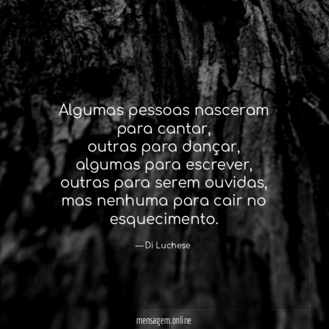 Algumas pessoas nasceram para cantar