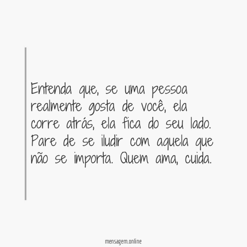 Entenda que