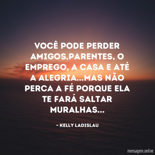 Você pode perder amigos