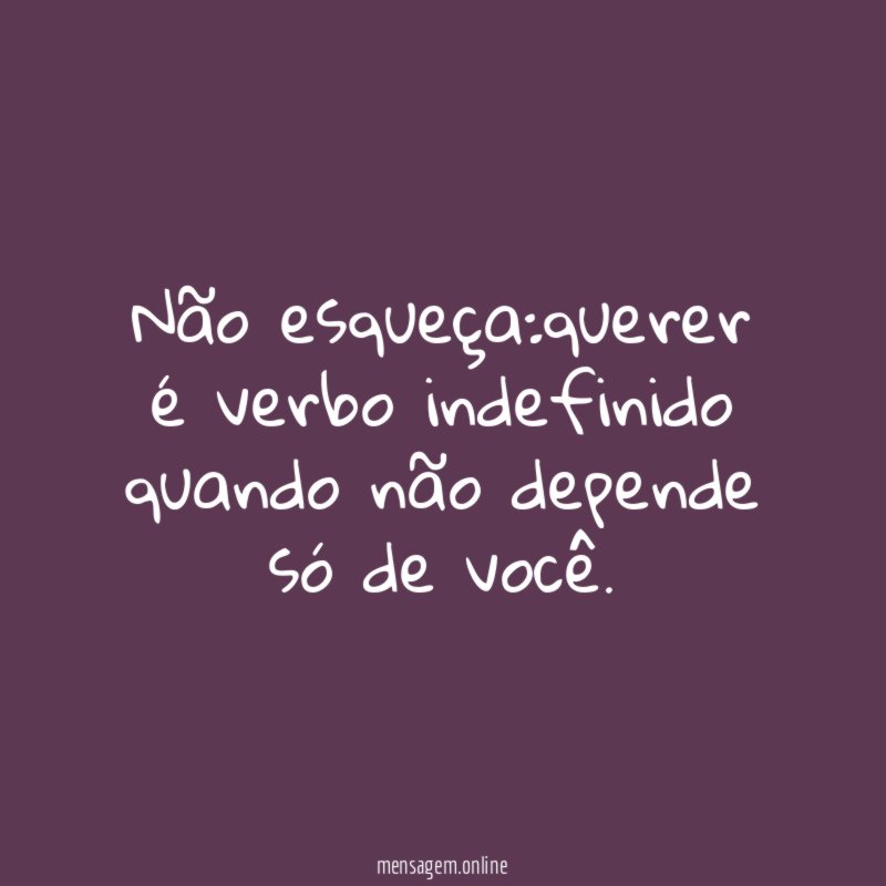 Não esqueça