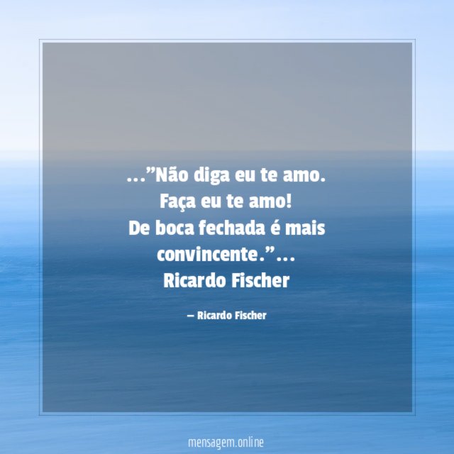 Não diga eu te amo